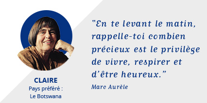 Photo Claire : En te levant le matin, rappelle-toi combien précieux est le privilège de vivre, respirer et d'être heureux - Mar Aurèle